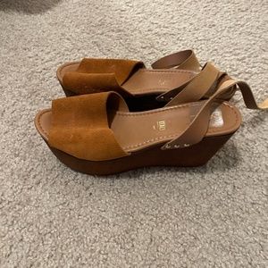 Seychelles Wrap Around Wedge Sandals
